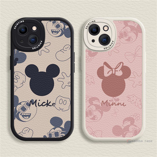 เคสไอโฟน คู่รักมิกกี้ สำหรับ IPhone 11 12 13 14 15 PRO MAX 14 15PRO 11PRO 13PRO 14PRO 12PRO 14Plus 15Plus XSMAX SE 2020