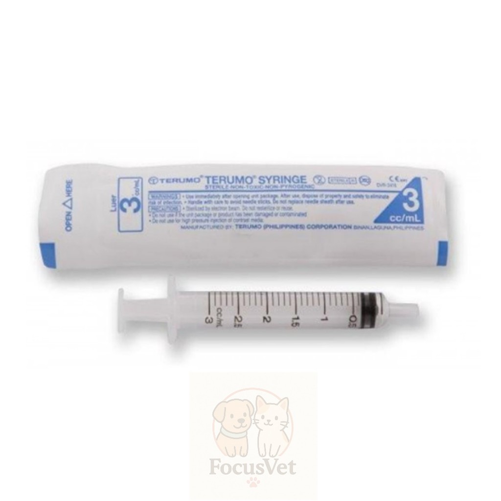 Syringe ไซลิ้งค์ สำหรับดูดอาหาร ป้อนเสริม ขนาด ขนาด 3 cc/ml.