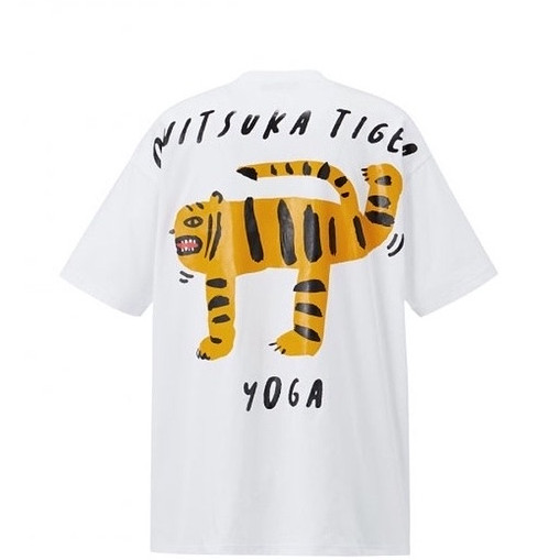 เสื้อยืดพิมพ์ลาย Onitska Tiger Onitska Tiger Cotton | ลายเสือเพ้นท์มือ+ผ้าคอตตอน 100% | Street สไตล์อินเทรนด์ผู้ชายผู้หญิงสไตล์เดียวกันหลวมแขนสั้น Daily Outing Street/Sports Leisure First Choice