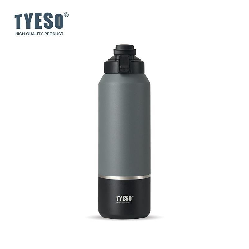TYESO Outdoor ขวดน้ำสแตนเลส 304 ขนาดใหญ่ 1200-1500-2000 ML. ใหญ่สะใจ เก็บร้อน-เย็น รูปที่ 5