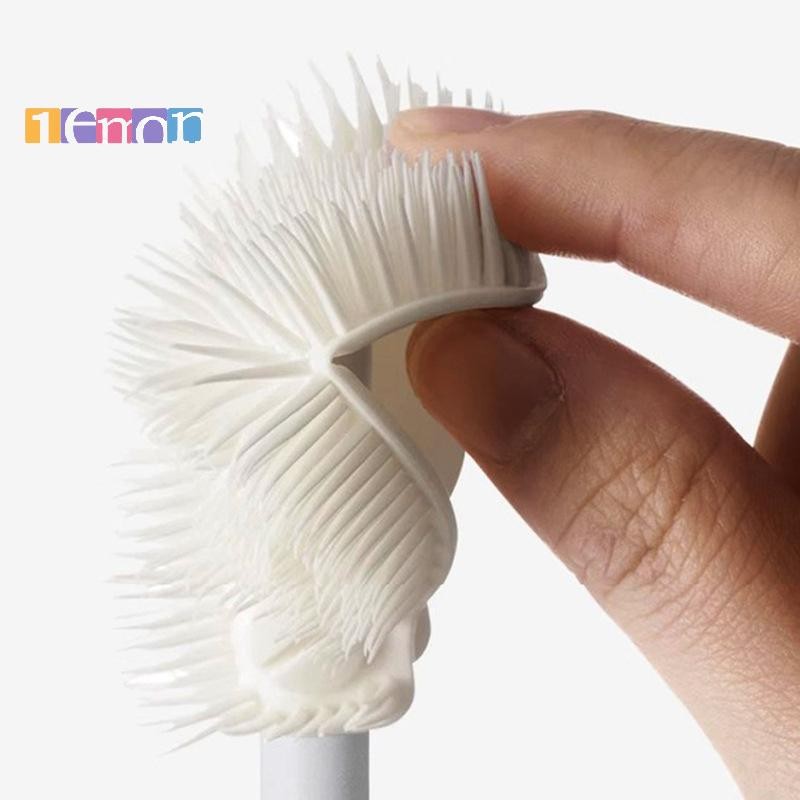 [มะนาว] ซิลิโคนแปรงถ้วยขัดแก้วทําความสะอาดครัวเครื่องมือทําความสะอาดด้ามยาวเครื่องดื่มแก้วไวน์ขวดแก้วแปรงทําความสะอาดถ้วยใหม่ ราคา ถูกที่สุด ดีลบีเคเค แกลเลอรีภาพที่ 5
