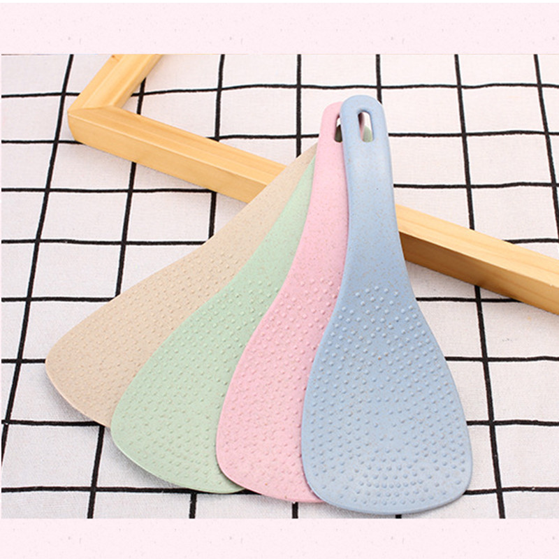 💕ทัพพีตักข้าว ข้าวไม่ติดทัพพี ฟางข้าวสาลี ทัพพีตักข้าวดีไซน์ สวยงาม วัสดุปลอดภัย - รูปที่ 5