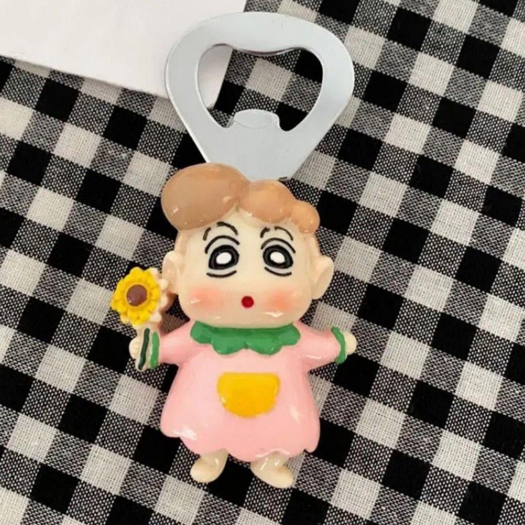 ที่เปิดขวดแม่เหล็กติดตู้เย็น ลายเครยอน ที่เปิดโซดา เปิดฝาขวดแบบพกพา - รูปที่ 6