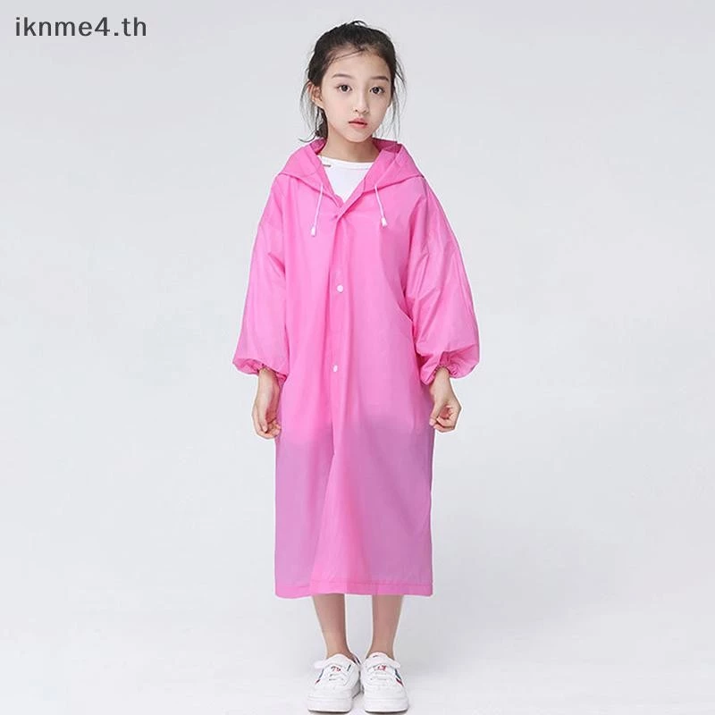 เสื้อกันฝนเด็ก IKN แบบปอนโช thumbnail 3