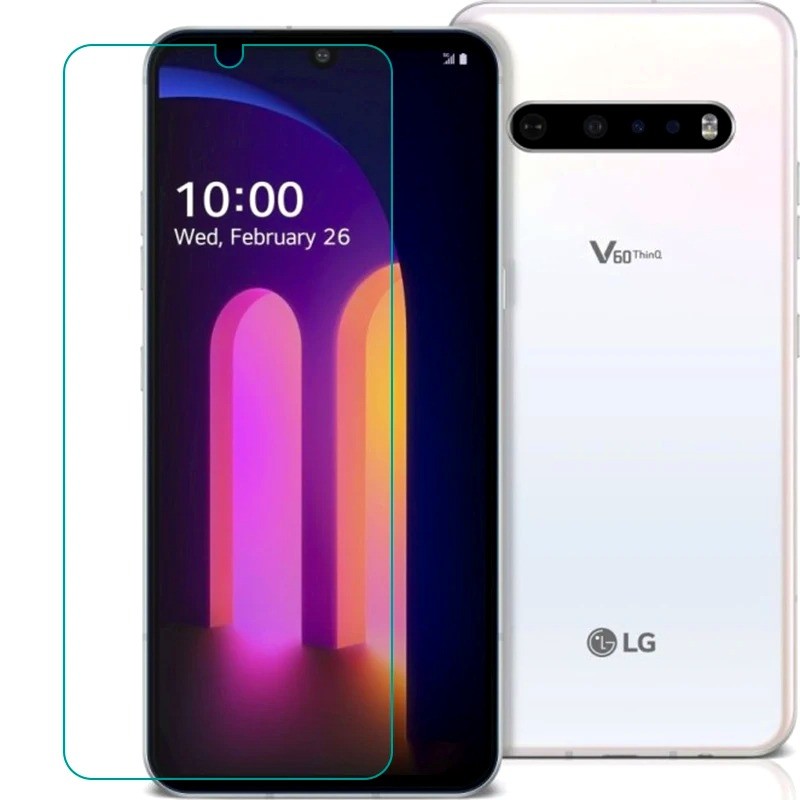 สําหรับ LG V60 V50S V50 V40 ThinQ 5G UW 1-3Pcs 9H HD Clear ฟิล์มกระจกนิรภัยสําหรับ LG V35 V34 V30S V