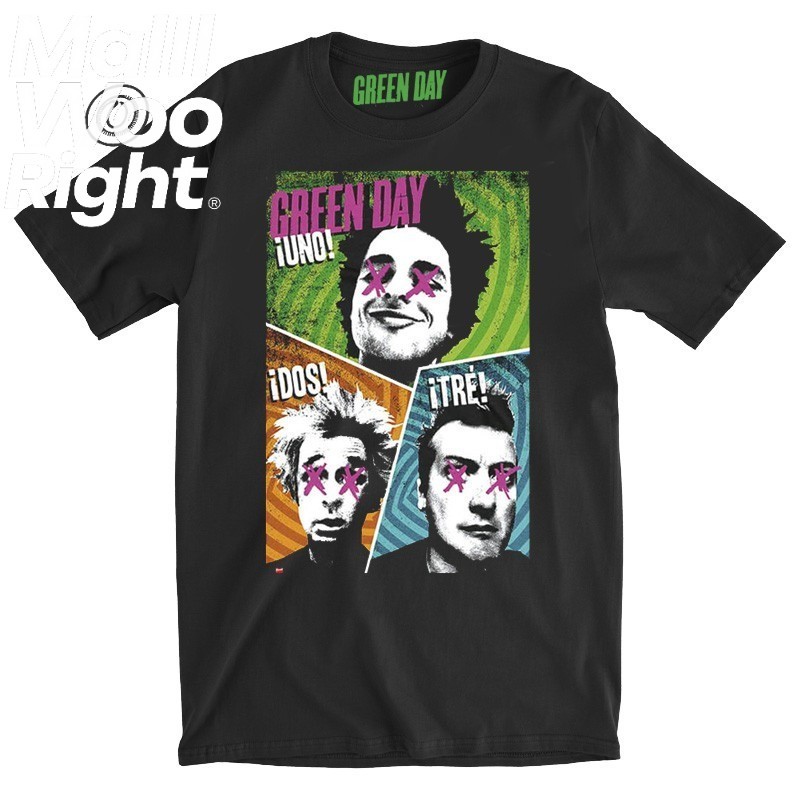 (จัดส่งตลอด 24 ชั่วโมง)เสื้อวง GREEN DAY ใส่สบาย ส่งฟรี ใส่กับกางเกงไหนก็ง่าย