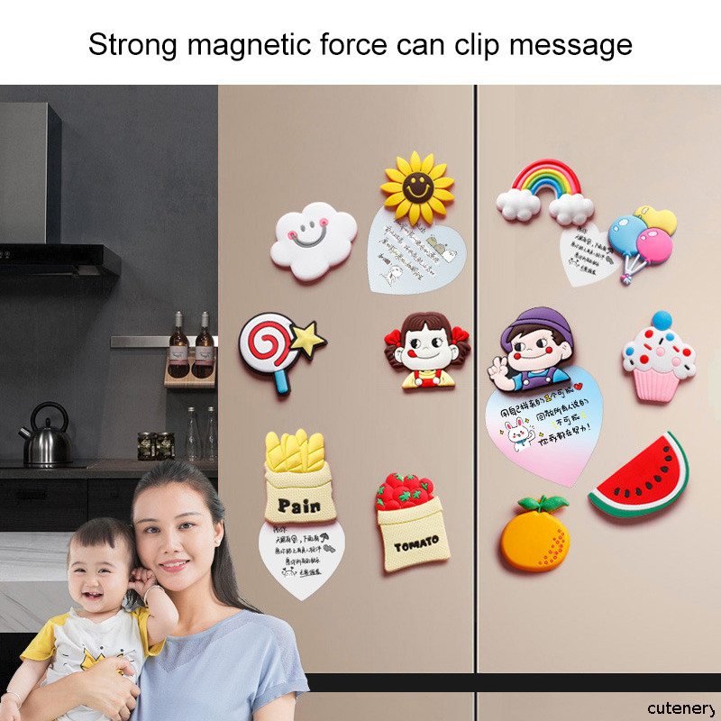😊พร้อมส่งจากไทย😊แม่เหล็กติดตู้เย็นน่ารัก แม่เหล็กติดตู้เย็นลายการ์ตูน สติกเกอร์ PVC อ่อน สติกเกอร์แม่เหล็กสร้างสรรค์ - รูปที่ 5