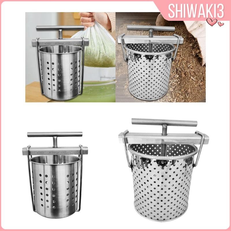 [ชิวากิ3] คู่มือคั้นน้ําผลไม้กดบาร์เรลน้ําผึ้งกดดูดฐานมั่นคงเครื่องมือในครัวเรือน304สแตนเลสสําหรับห้องครัวกลางแจ้งบ้าน - รูปที่ 2