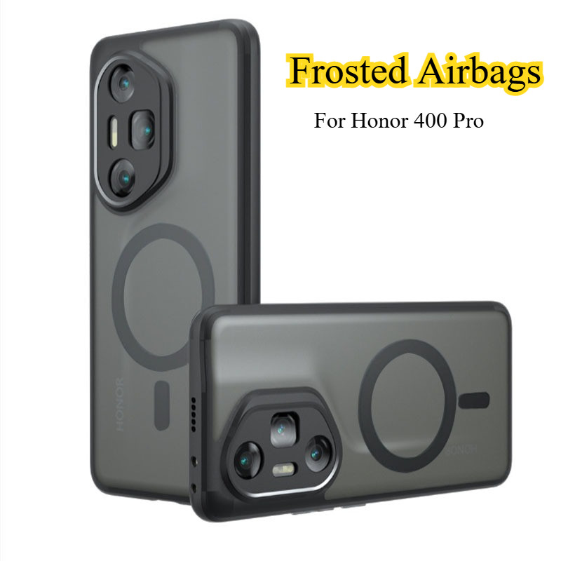 สําหรับ Honor 400 Pro กรณี Magentic Matte อะคริลิคกันชนสําหรับ Honor 400 Lite 400Pro Honor400Pro ไร้