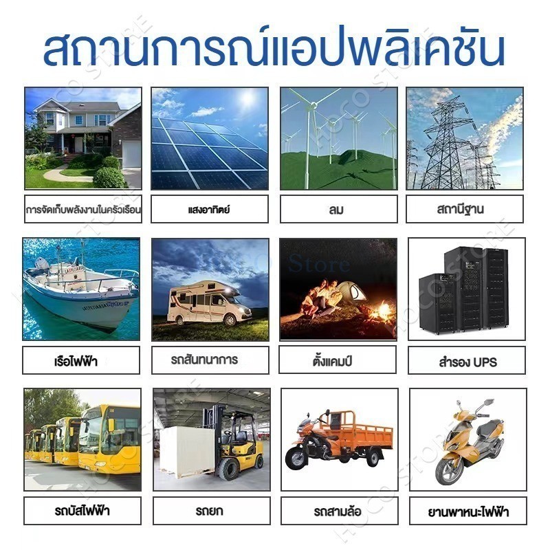 แบตเตอรี่ลิเธียมฟอสเฟตใหม่ 3.2V 314Ah แบตลิเธี่ยม lifepo4 3.2V 280ah /120ah ใช้ในงานโซล่าเซลล์ งานสำรองไฟ UPS - รูปที่ 5