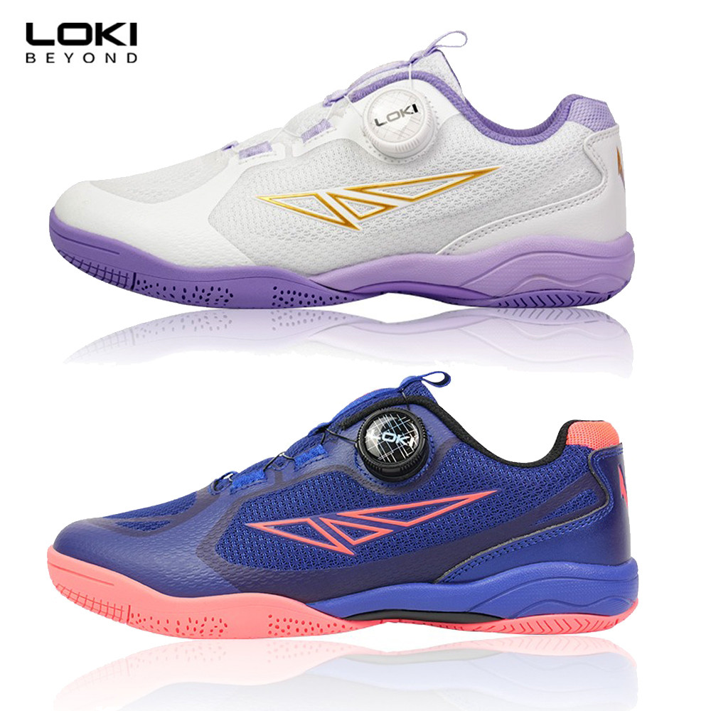 Original LOKI RXTON3.0 รองเท้าปิงปองรองเท้าผ้าใบกันลื่นน้ําหนักเบารองเท้ากีฬาผู้ชายและผู้หญิง