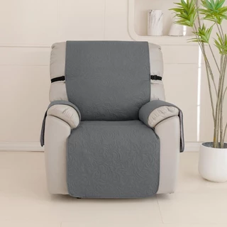 Chivas ผ้าคลุมโซฟากันน้ํา Featherstitch ลายควิลท์ 1 ที่นั่ง Slipcover