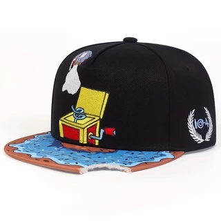 หมวก snapback หลายรูปแบบสําหรับผู้ชายแฟชั่น Hip Hop หมวกวินเทจสําหรับผู้หญิงกลางแจ้งหมวกกันแดดสําหรับเล่นกีฬา