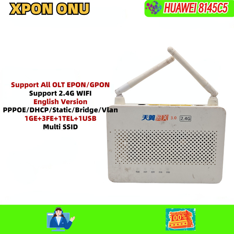 ใช้ ONU XPON GPON EPON HUAWEI HS8145C5 ONT OLT