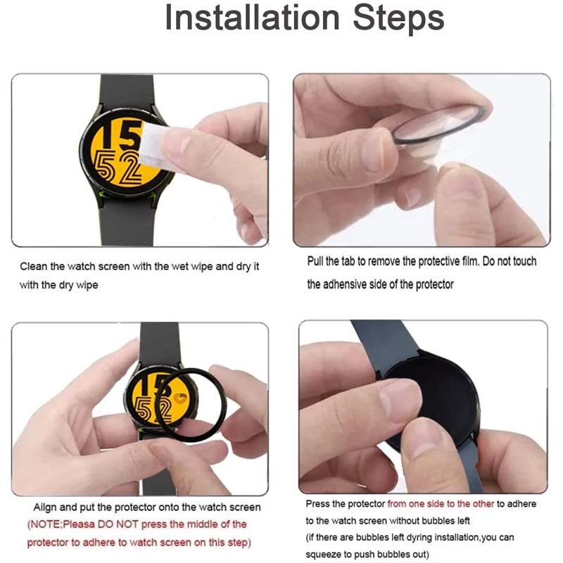 1 / 2 / 3 / 5 ชิ้นสําหรับ Garmin Vivoactive 6 Active6 SmartWatch 3D โค้งนุ่มยืดหยุ่นฟิล์ม Ultra Clear Slim ชุบป้องกันหน้าจอ-ไม่กระจกนิรภัย - รูปที่ 4