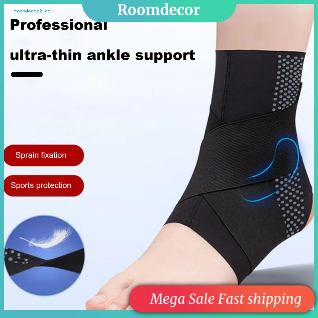 <roomdecor> Achilles Tendon Support Soft Silicone Ankle Protector Ankle Support Brace for Pain Relie