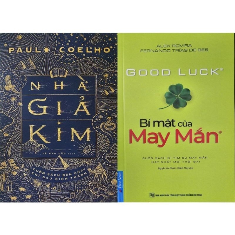 หนังสือ - 2-Book Combo: The Alchemist + The Secret of Luck (โฟแมทใหญ่)