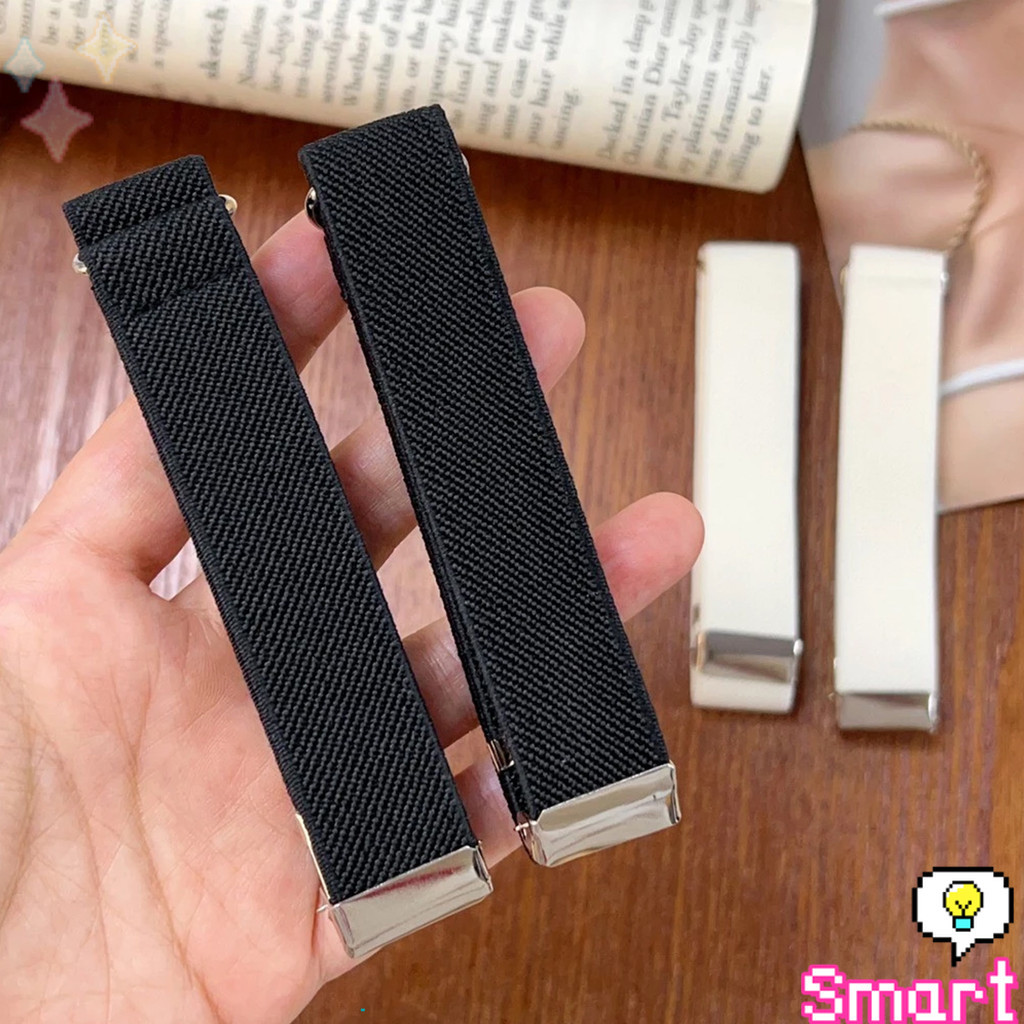 1คู่ สายรัดแขนเสื้อยืดหยุ่น สายรัดแขนเสื้อ กันลื่นของผ้า ปรับได้  Elastic Armband - รูปที่ 5
