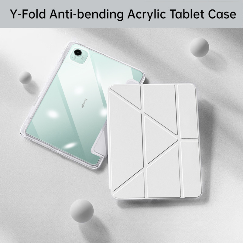 สําหรับ Huawei Honor Pad X9a 2025 กรณี V9 X9 X8 Pro 11.5 นิ้วพร้อมที่ใส่ดินสอ Y-พับสําหรับ Honor Pad