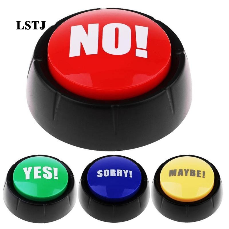 [Lstjj] Gag ปุ่มเสียงของเล่น Prank Event Party เครื่องมือคําตอบ Buzzer สําหรับเด็กเด็ก