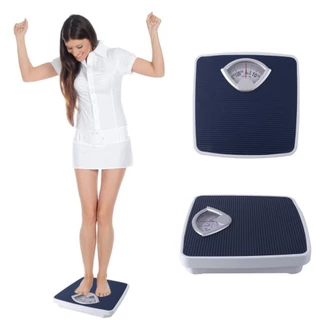 เครื่องชั่งน้ำหนัก แผ่นกันลื่นเครื่องชั่งน้ําหนัก 130KG เครื่องชั่งน้ําหนักเพื่อสุขภา รุ่น OTTO-02สีกรม เครื่องชั่ง