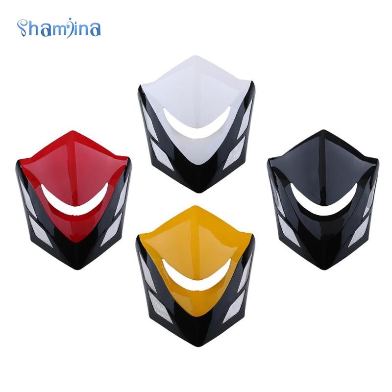 [Shamjina] ฝาครอบแฟริ่งไฟหน้าฝาครอบด้านหน้าชุดกระจกหน้ารถสําหรับ Grom MSX125 2014-2015 จักรยาน