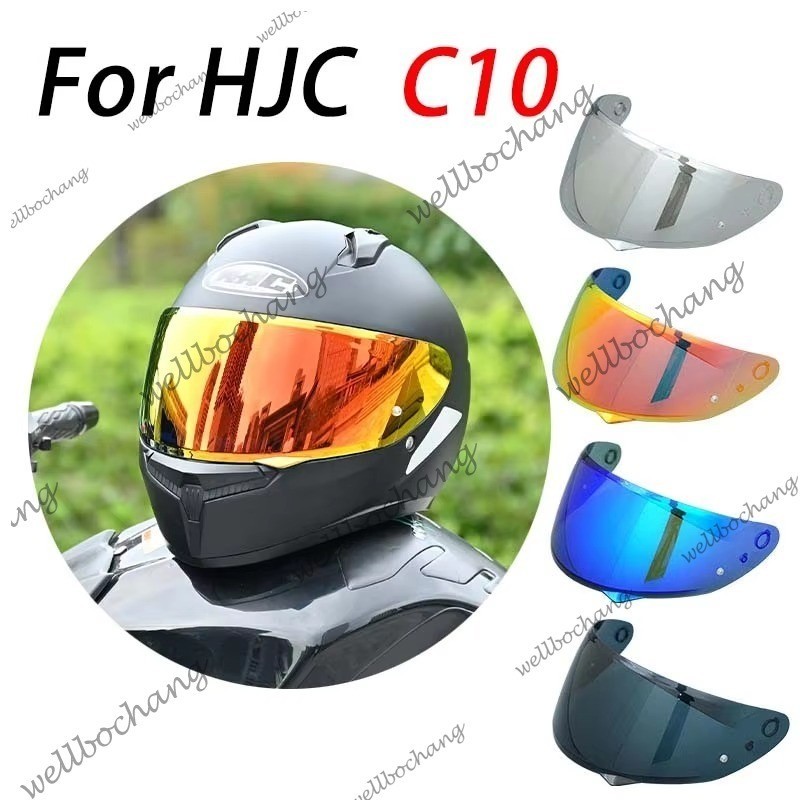 HJC C10 Visor เลนส์ HJ-34P หมวกกันน็อค Visor ทั้งกลางวันและกลางคืน