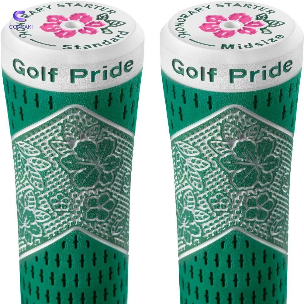 CORSAKI Golf Pride Grip, Honorary Starter เสื้อใส่เริ่มต้น กันการเสียดสีของไม้กอล์ฟ, คุณภาพสูงลื่นทนทานยางกอล์ฟคลับ Cover สำหรับชายและหญิง