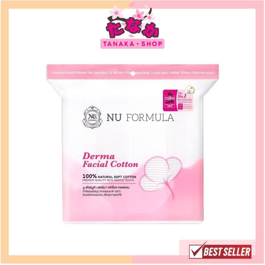 🔥แท้/ถูกที่สุด/ไลฟ์ทุกวัน🔥 NU FORMULA Derma Facial Cotton สำลี 200pcs