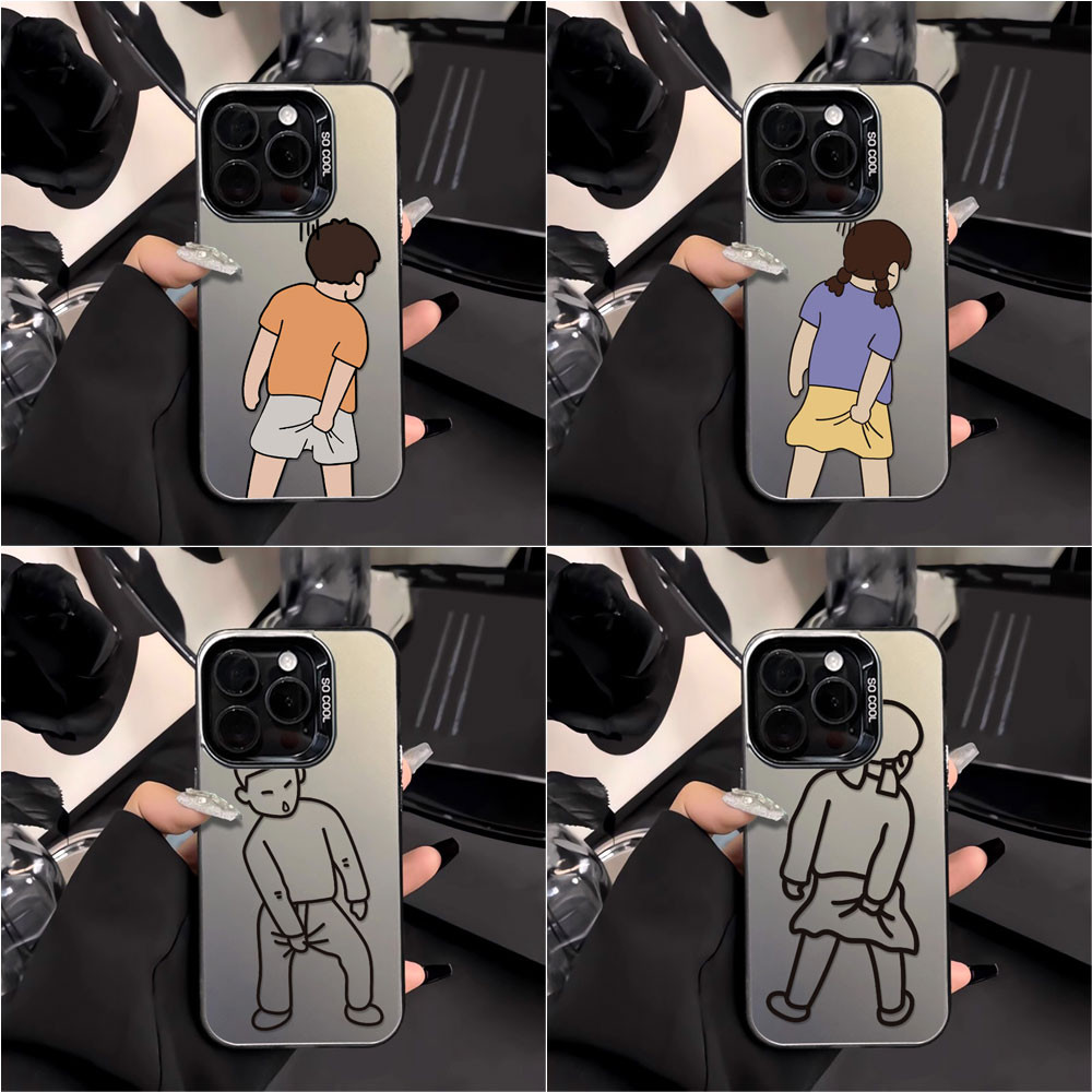 Hard Matte เคสทรศัพท์ For Samsung A56 5G เคส Galaxy A06 A16 5G A55 5G A05s A15 A54 A22 A35 A36 A26 เคสโทรศัพท์มือถือ