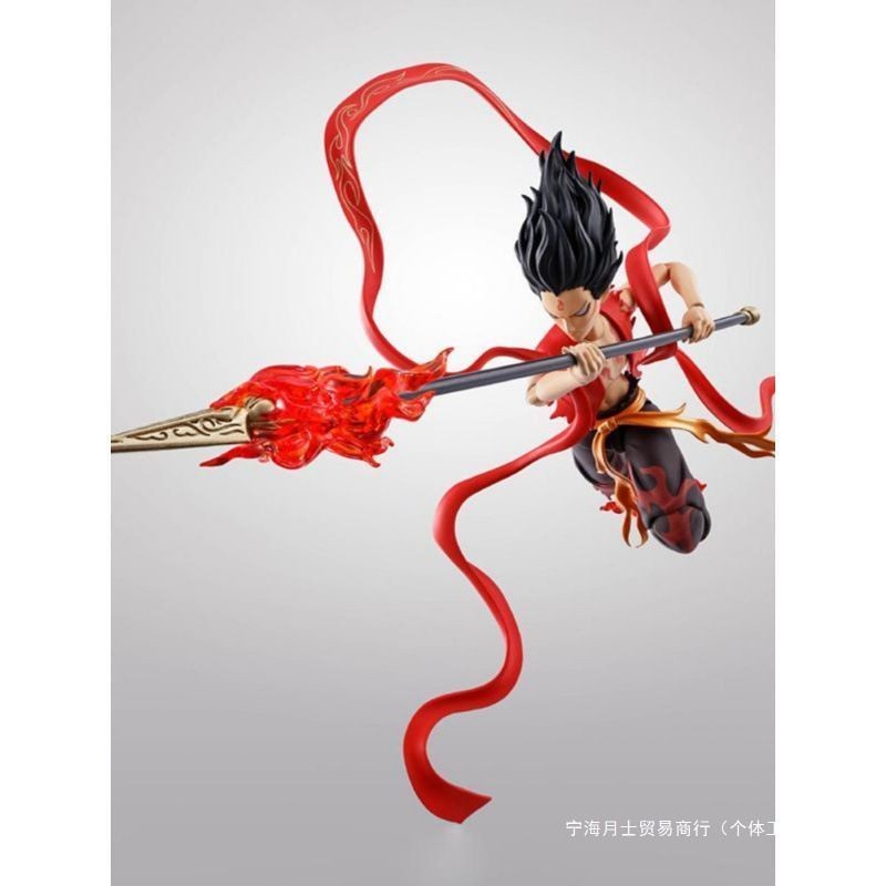 SHF Nezha Hand-Made วัยรุ่น Nezha ของเล่น Nezha ผู้ใหญ่ Hand-Made Nezhas Demon เด็ก Advent World Act