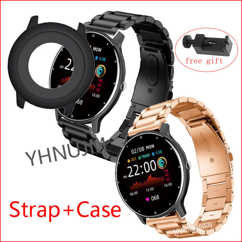 Kento Lite สมาร์ทสายนาฬิกาสแตนเลสสร้อยข้อมือโลหะสําหรับ Kento Lite Smartwatch กรณีฝาครอบป้องกันหน้าจ