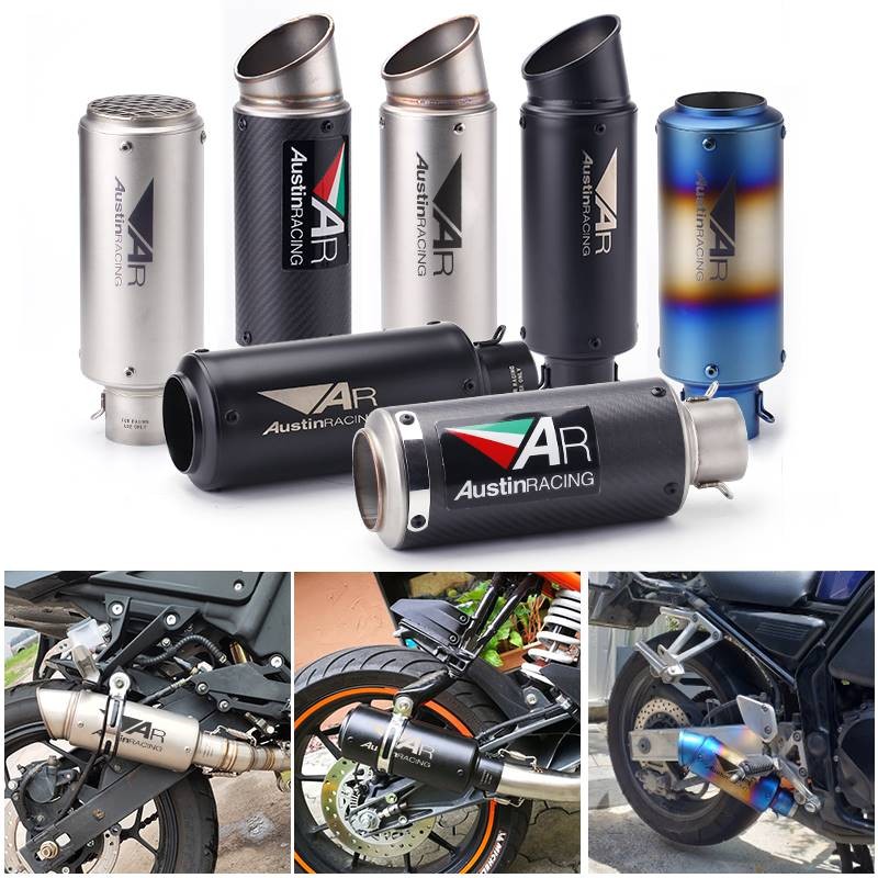 ร้านคนไทยรับประกันท่อไอเสียแต่ง SC แบบสลิปออน สำหรับ ZX6R / Z800 / Ninja 200 350 / R6 / Ninja 400 (ร