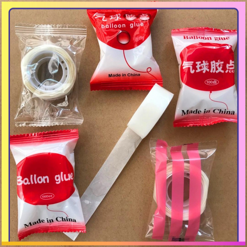 Ball กาว Dot 12 ชิ้น 20 ชิ้นแพ็ค 100 ชิ้น Roll Pack Dot กาวนาโนกาว Dot กาวเทปสองด้าน