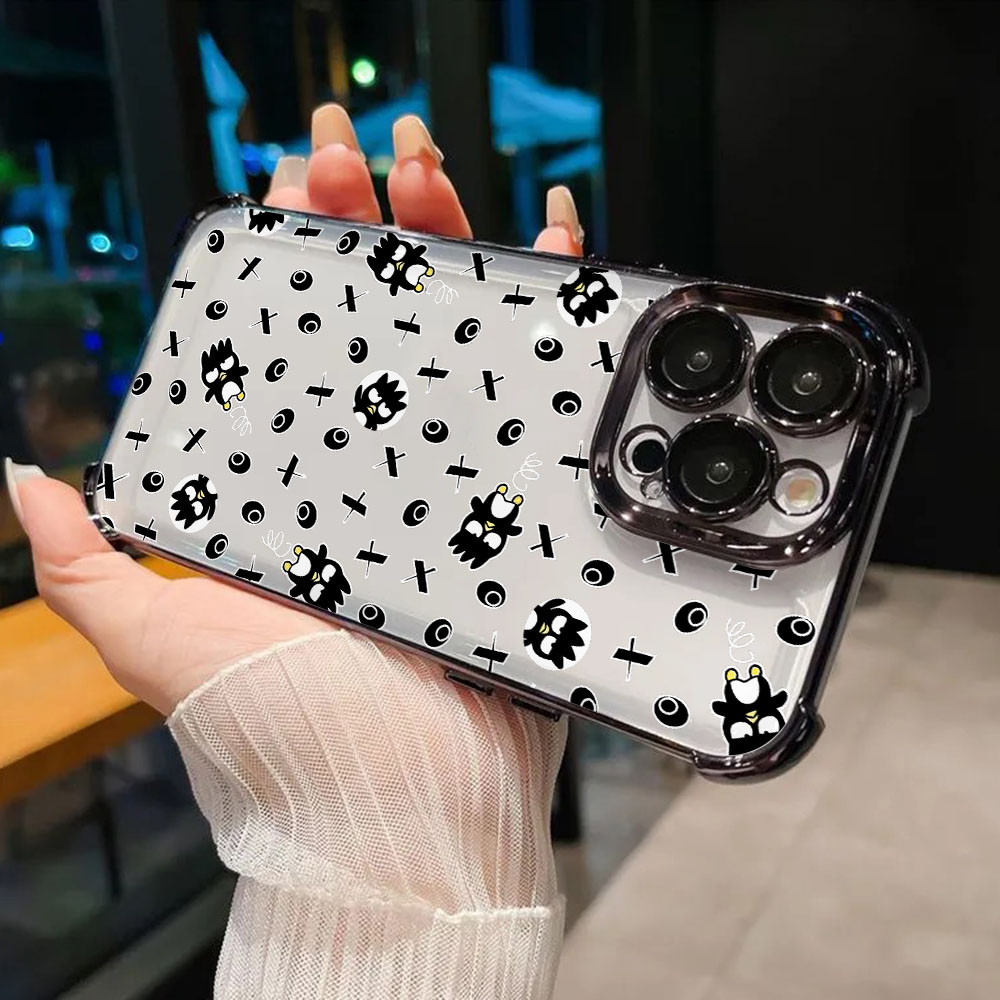 น่ารัก BADTZ-MARU สําหรับ Samsung Galaxy A73 A56 A55 A54 A52 A50 A36 A35 A34 A33 A32 A26 A25 A24 A16 A15 A12 A06 4G 5G ฝาครอบโทรศัพท์นุ่ม