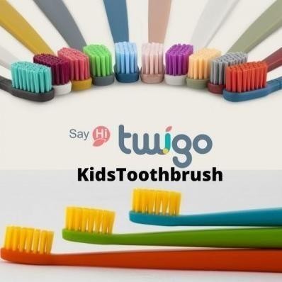 Flipper Twigo แปรงสีฟันสําหรับผู้ใหญ่สําหรับเด็ก