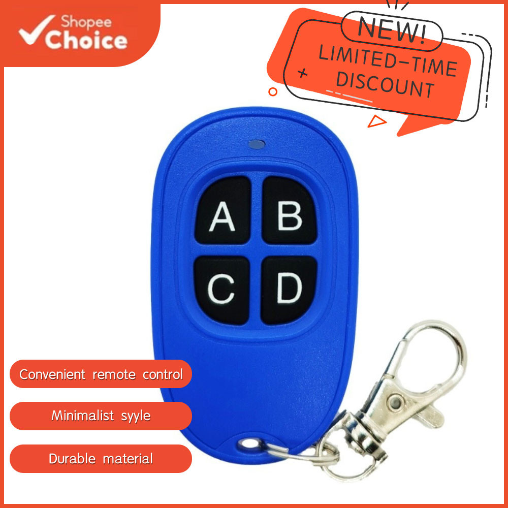 Kit1/3 รีโมทคอนโทรล 433mhz โครงการกันน้ําประตูโรงรถอัตโนมัตินาฬิกาปลุกอิเล็กทรอนิกส์