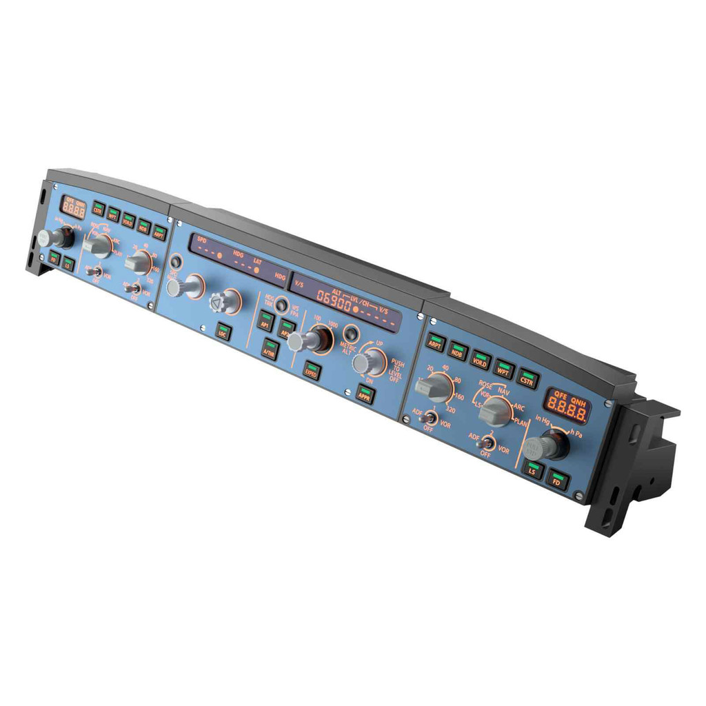 WINWING A320 FCU/EFIS-L/R แผงหน่วยควบคุมการบิน X-Plane เกมจําลอง Dual ขับรถโหมดรองรับสําหรับ SIMAPP 