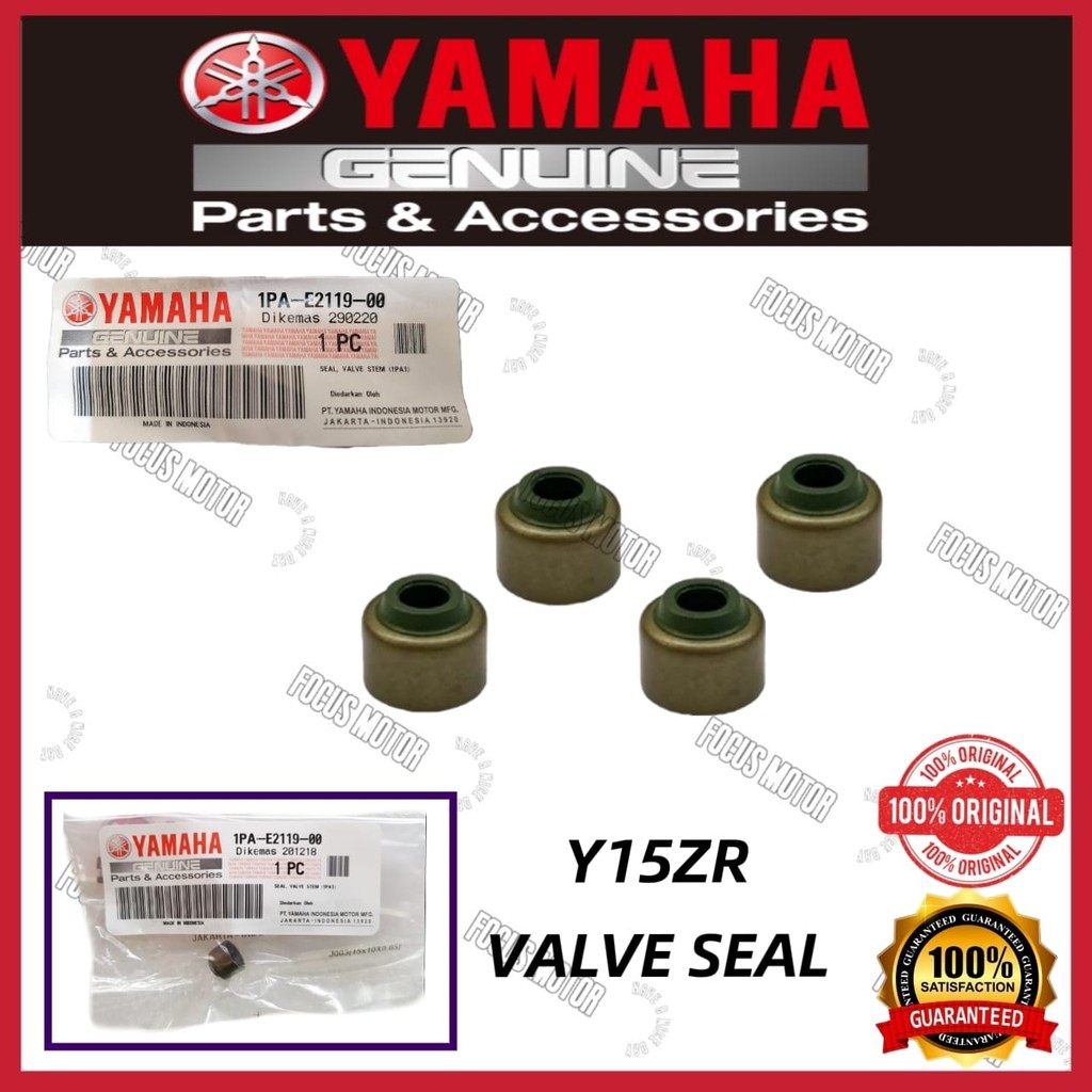 YAMAHA Y15ZR ซีลวาล์ว 1PC/ (4 ชิ้น/ชุด) [1PA-E2119-00]