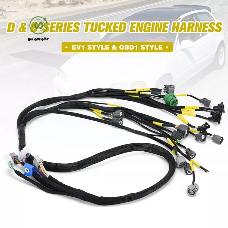 [gangong1kr]รถ OBD1 Budget D & B-Series Tucked Harness Wire CNCH-OBD1-1 สําหรับ B16 B18 D16 CNCHOBD11 92-95
