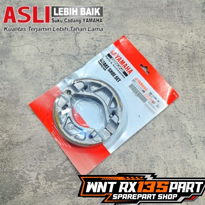 ผ้าเบรกหลัง RX KING SCORPIO VIXION AEROX LEXI ORIGINAL YAMAHA | 5BP-F530K-20