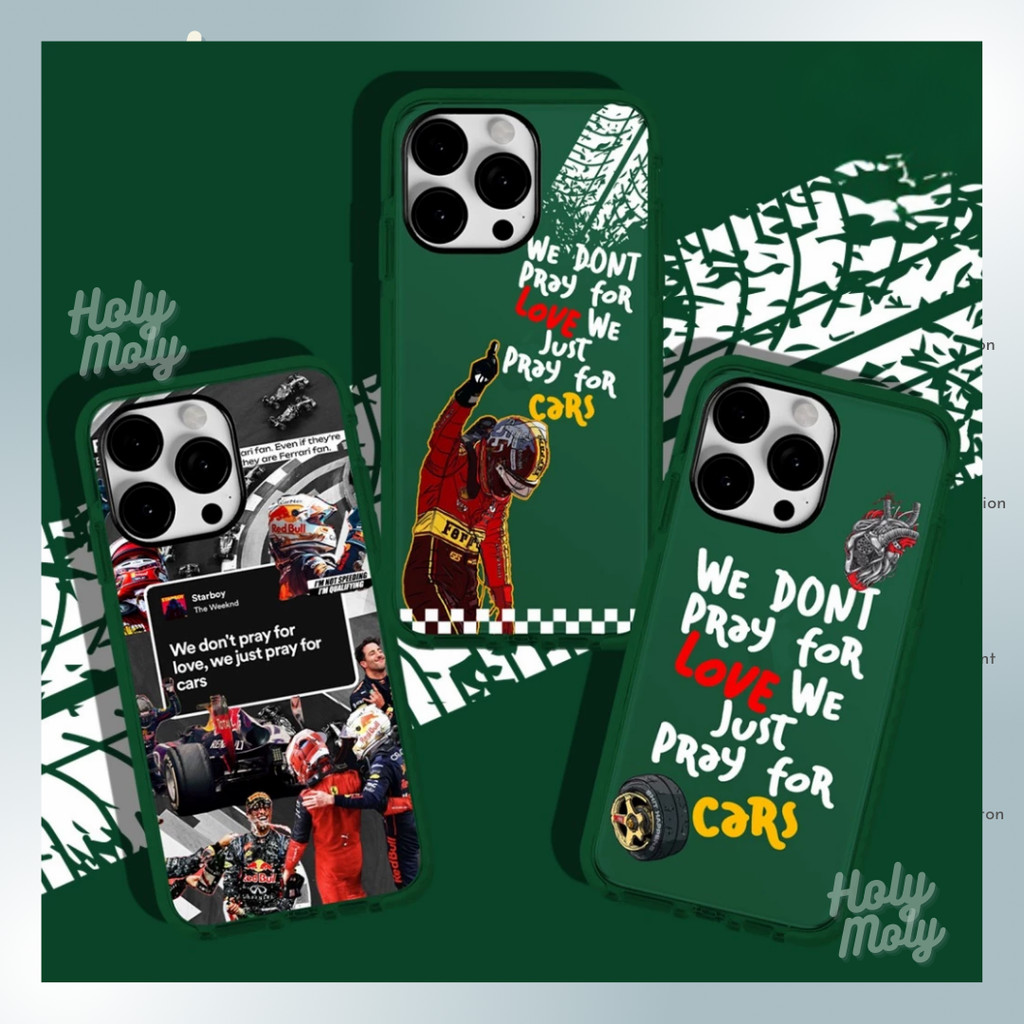 Formula 1 เคส IMD เข้ากันได้กับ iPhone 16 Pro Max 15 Pro Max 14 Pro Max 13 Pro Max 12 Pro Max 11 Pro