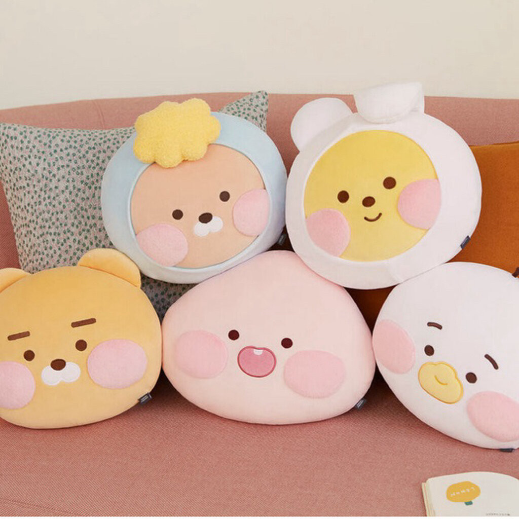 🍑พร้อมส่ง หมอนอิง เนื้อโมจิ Baby Dreaming Ball Blush Face Cushion RYAN