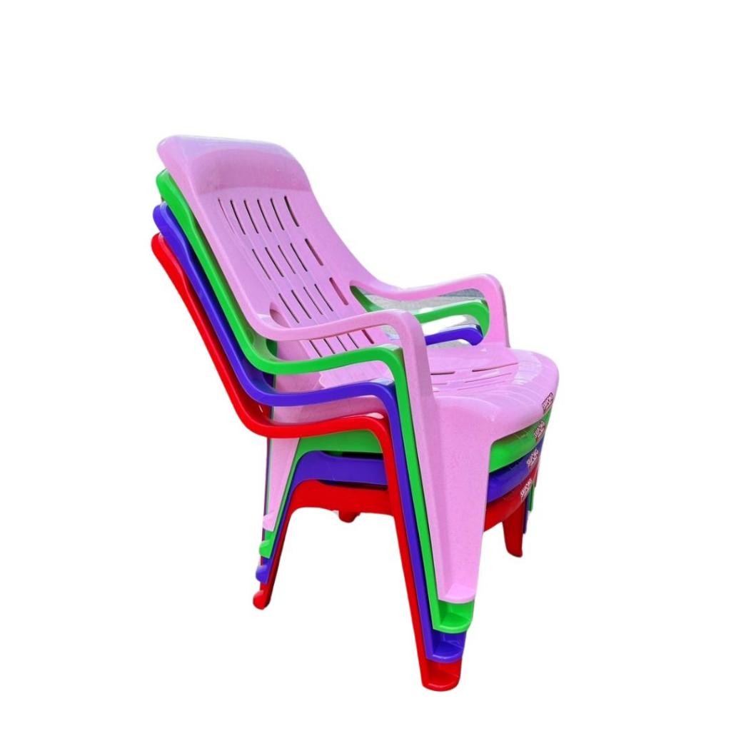 1 ออเดอร์ จำกัด 4 ตัว **เก้าอี้พลาสติกเอนนอน มีพนักพิง สามารถพักผ่อน เกรดA  1 ตัว - รูปที่ 4