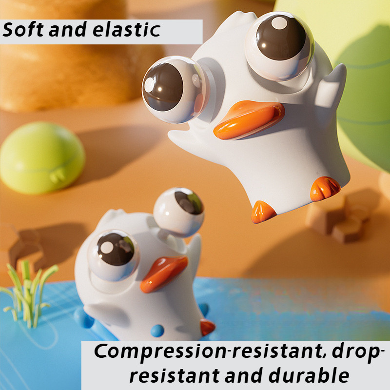 Creative pop-eye สัตว์เลี้ยงน่ารักบีบเพลงของเล่นบีบอัด Douyin ร้อนบีบ staring ตุ๊กตามังกร vent ของเล่น