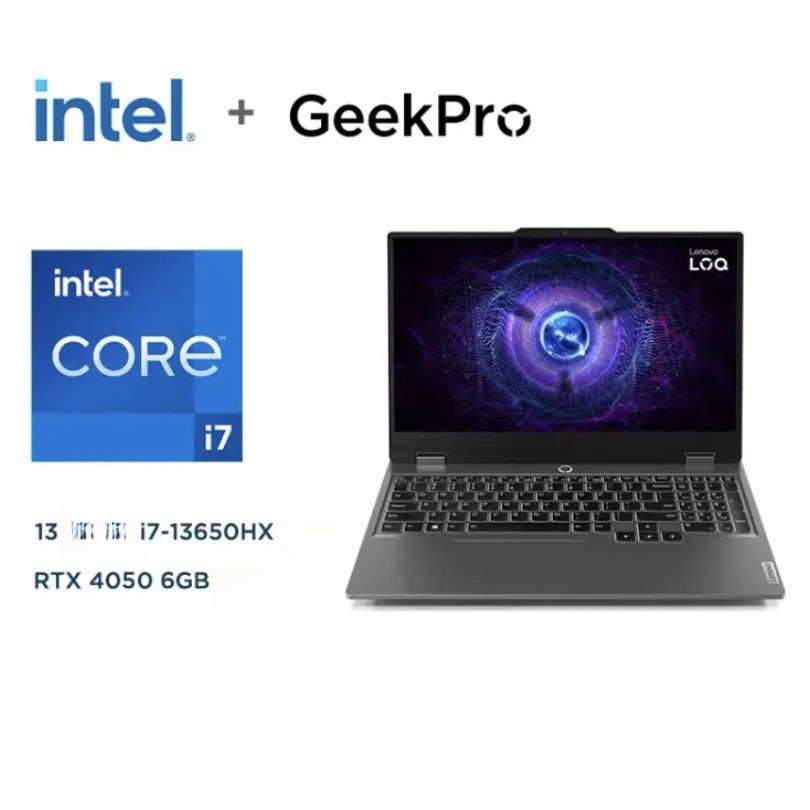 แล็ปท็อปเกมมิ่ง Lenovo GeekPro G5000 2024 Core i7-13650HX ขนาด 15.6 นิ้ว