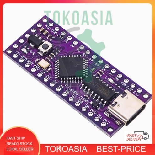 LGT8F328P LQFP32 MiniEVB Type C CH340 แทนที่ Arduino NANO V3.0