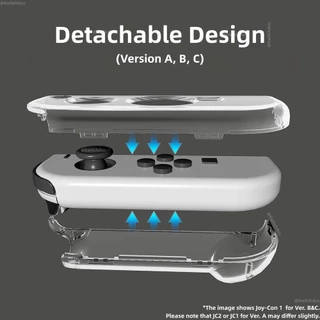เคสป้องกันสวิตช์ Dockable สําหรับ Nintendo Switch 1/ 2/ OLED [สต๊อกในพื้นที่] การป้องกันรอยขีดข่วนดีไซน์บางพิเศษ