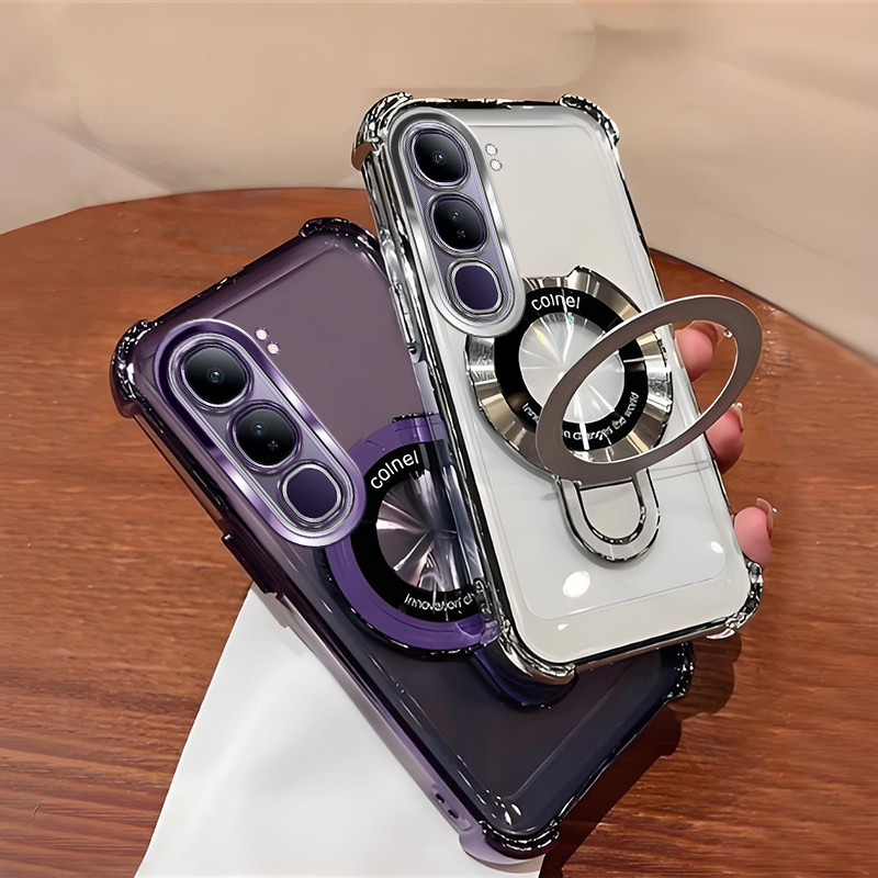 ปลอก VIVO Y21D Y19S Y100 Y200 5G V40 Lite 4G เคสโทรศัพท์สําหรับใหม่ Soft Anti fall เกราะป้องกันวงเล็บ DUD