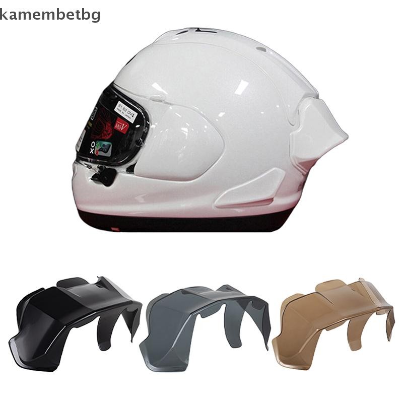 Kamembetbg 1 ชิ้นสําหรับ RX7X RX-7X VZ-Ram RX7V RX7 Racing หมวกกันน็อก RX7X DF-X2 สปอยเลอร์อุปกรณ์เสริมรถจักรยานยนต์ด้านหลังหมวกกันน็อคสปอยเลอร์ TH